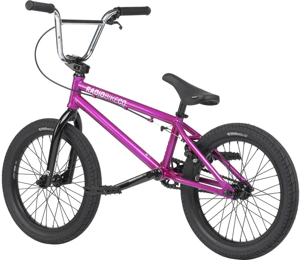 Radio Saiko 18" 2022 Freestyle BMX Kolo (18"|Metallic Purple)