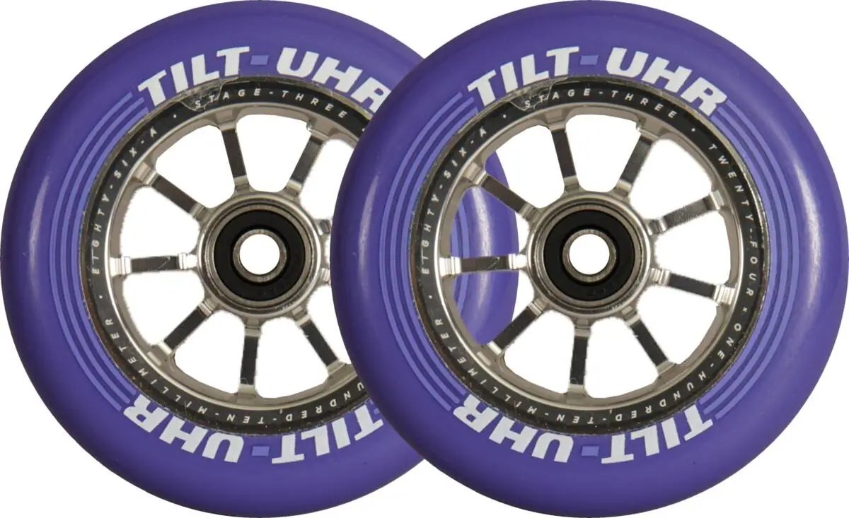 Kolečka Tilt UHR 110mm Violet 2ks