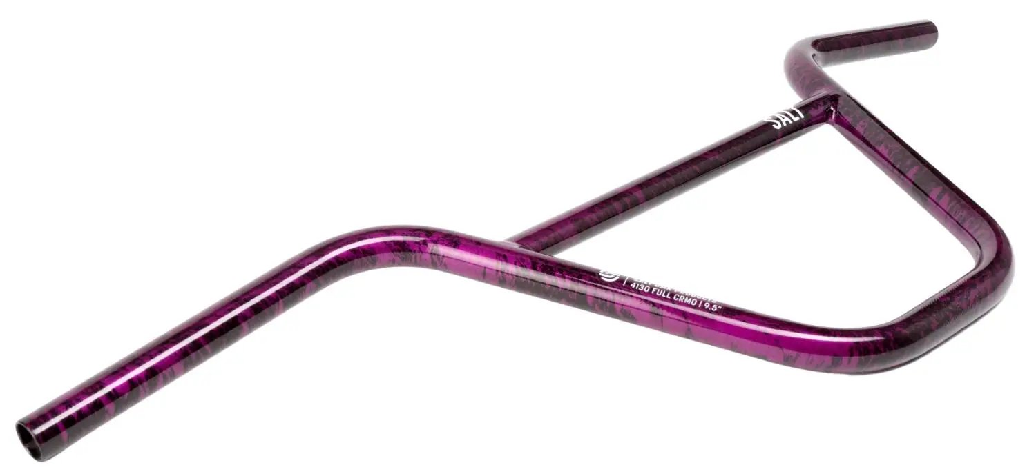 Salt Pro BMX řidítka (9.5"|Purple Splatter)