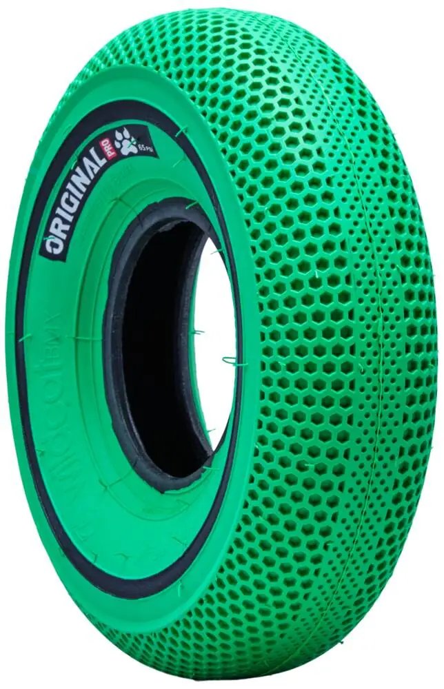 Wildcat P04 65 PSI Mini BMX Tire (Green And Black Line)