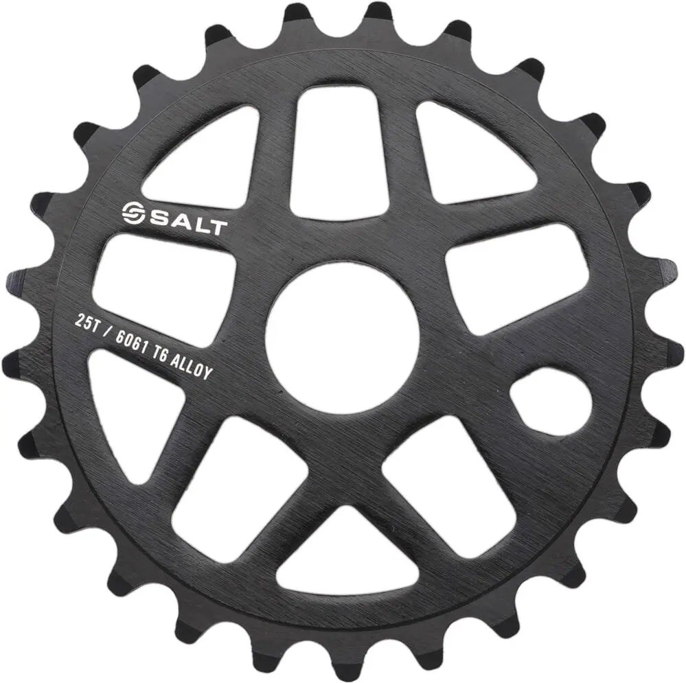 Salt Gateway Alloy BMX Převodníky (Černá|25T)