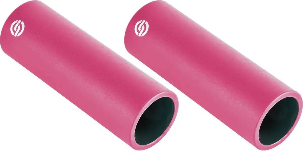 Salt Pro Nylon BMX Peg Sleeves (Hot Pink)