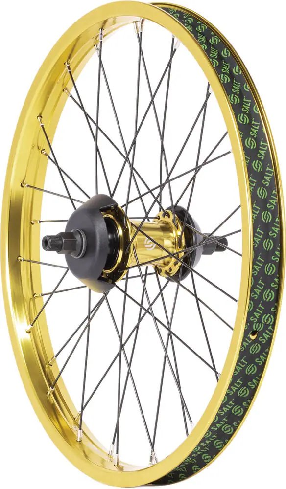 Salt Everest 20" Freecoaster BMX Rear Wheel (Zlatá|Right hand drive)