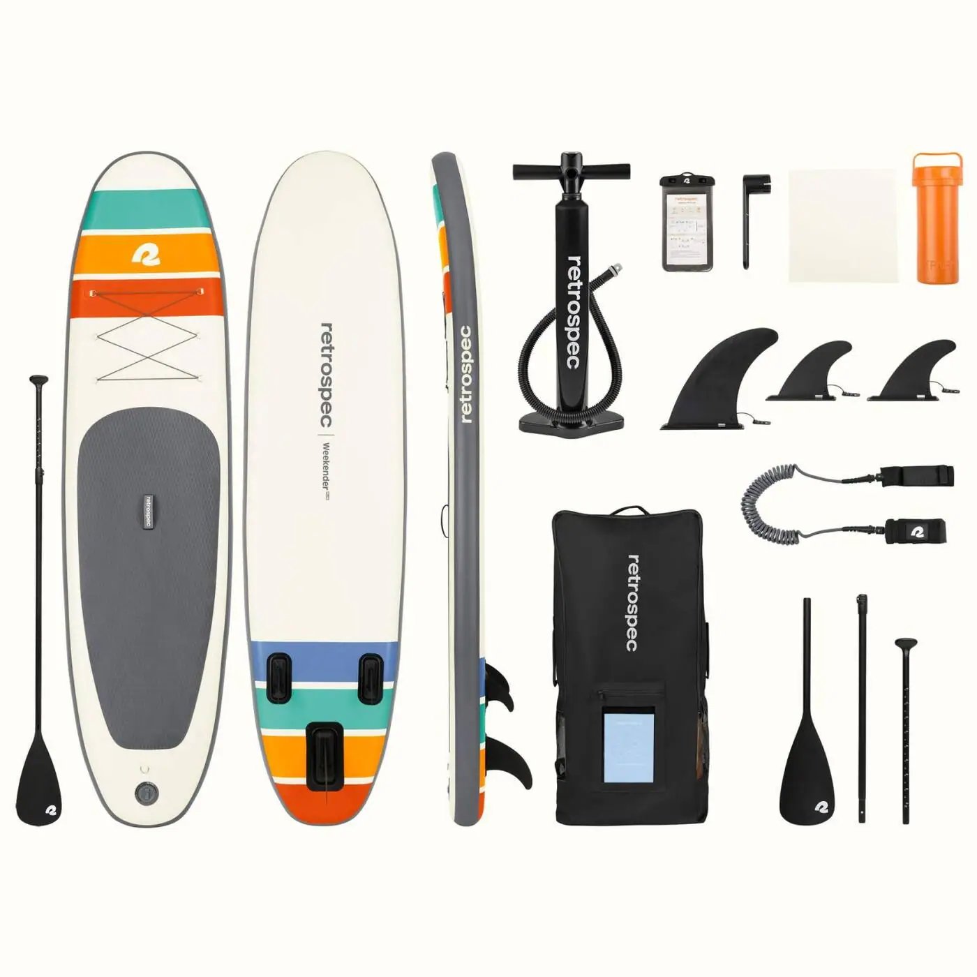 Retrospec Weekender 10' Plus Nafukovací Paddleboard (Zion)