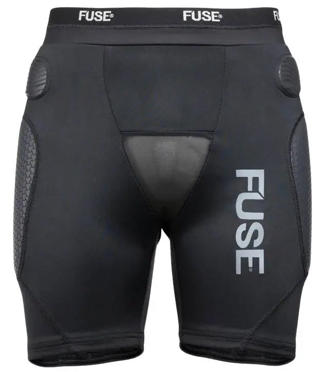 Fuse Omega Impact Padded Shorts (S|Černá)