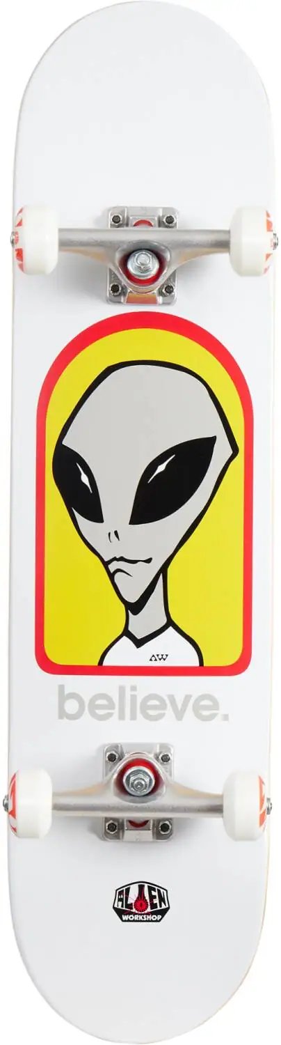 Alien Workshop Believe Skateboard Komplet (8"|Bílá)