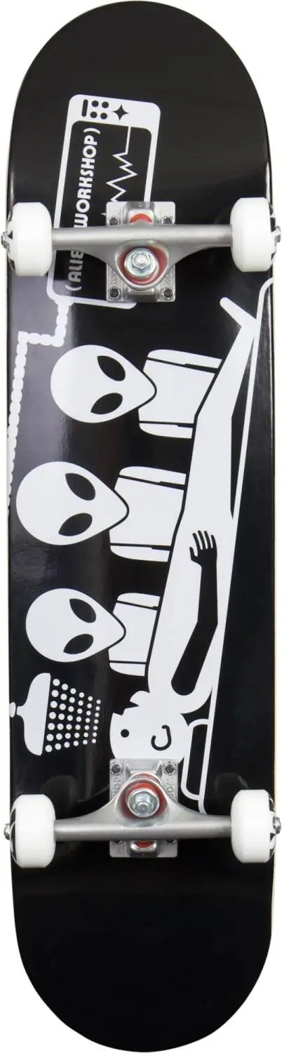 Alien Workshop Abduction Skateboard Komplet (8"|Černá/Bílá)