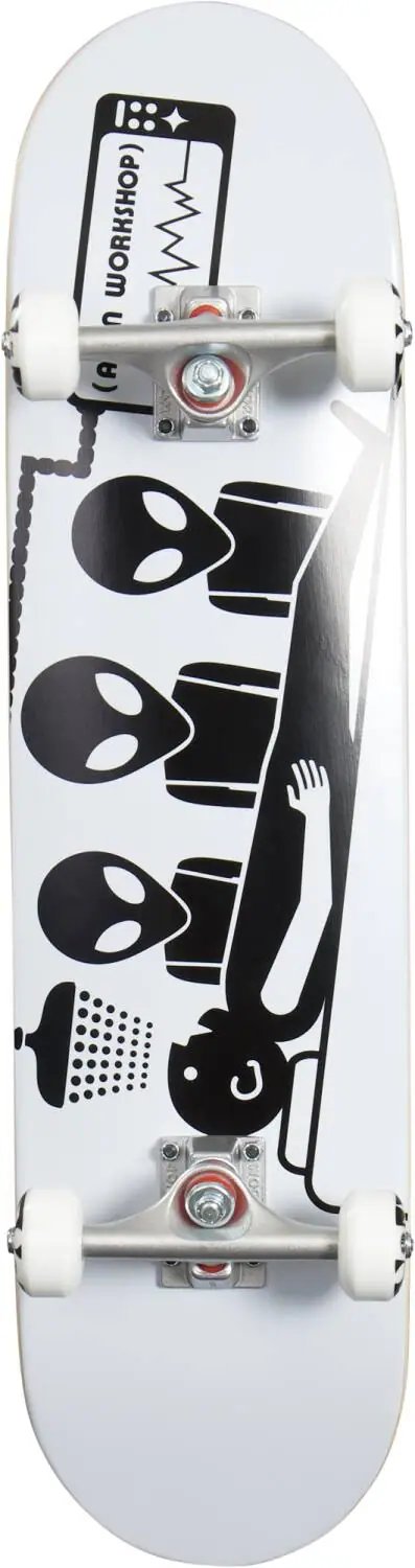 Alien Workshop Abduction Skateboard Komplet (7.75"|Bílá)