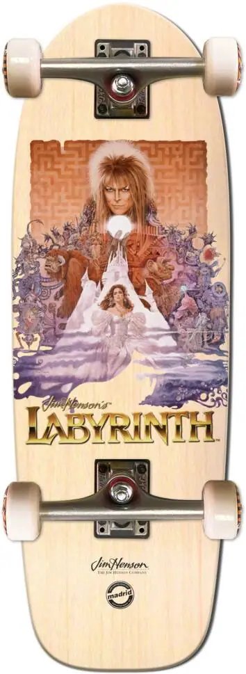 Madrid x Labyrinth Cruiser Board (9.5"|Poster)