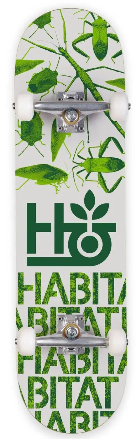 Habitat Insecta Skateboard Komplet (7.75"|Zelená)