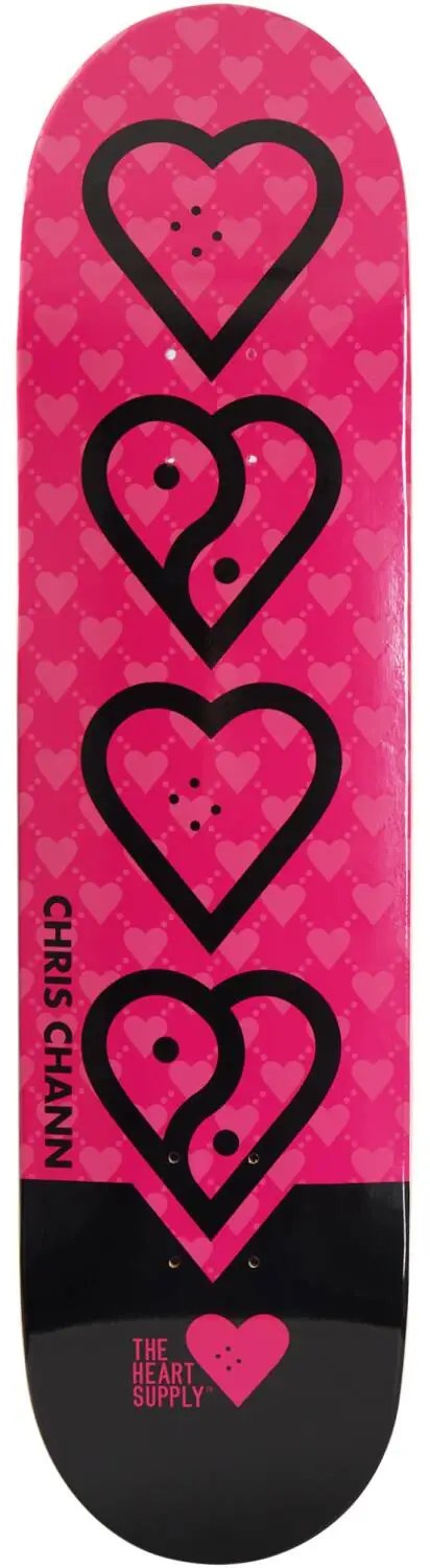 Heart Supply Chris Chann Pro Skate Deska (8"|Balance Neon)