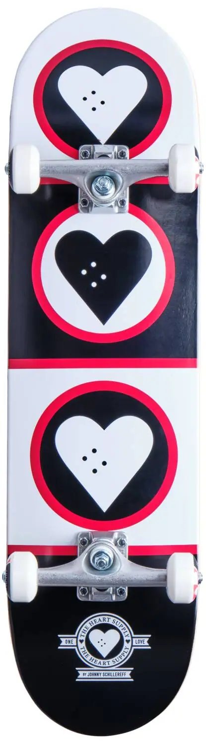 Heart Supply Squad Skateboard Komplet (8.25"|Černá)