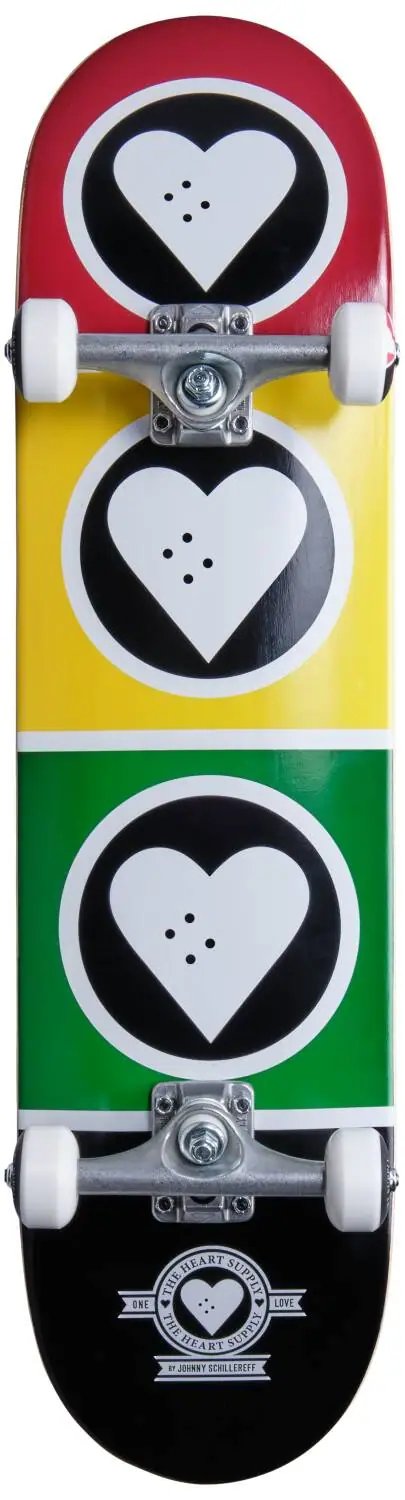 Heart Supply Squad Skateboard Komplet (8"|Rasta)