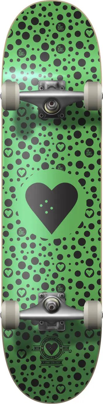 Heart Supply Round Logo Skateboard Komplet (8"|Spots)