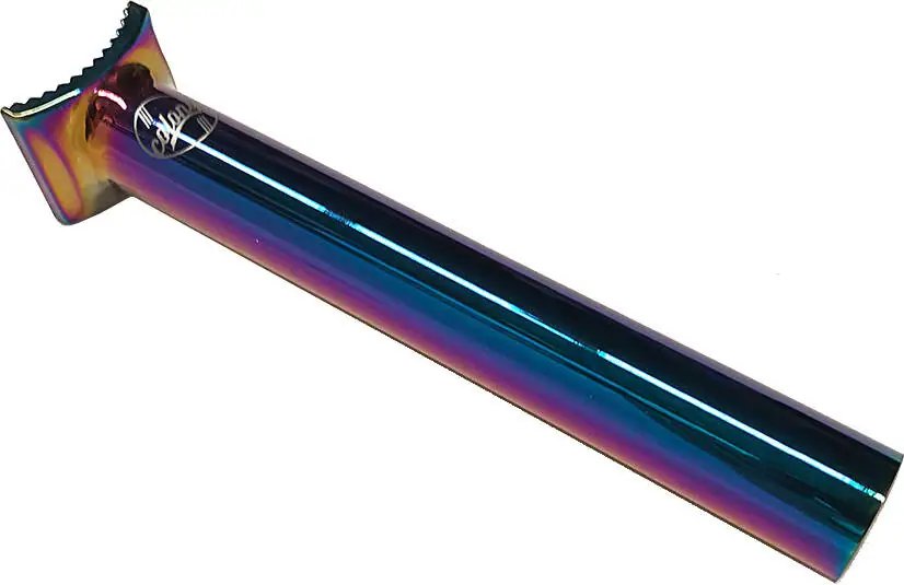 Colony Pivotal BMX Seat Post (185mm|Rainbow Anodise)