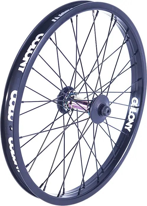 Colony Pintour 20" Předek BMX Wheel (Black/Rainbow)