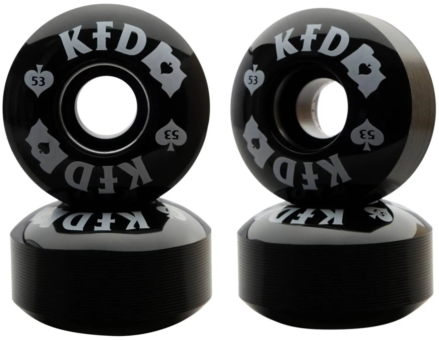 KFD Team Kolečka pro skateboard 4-Souprava (53mm|Flagship)