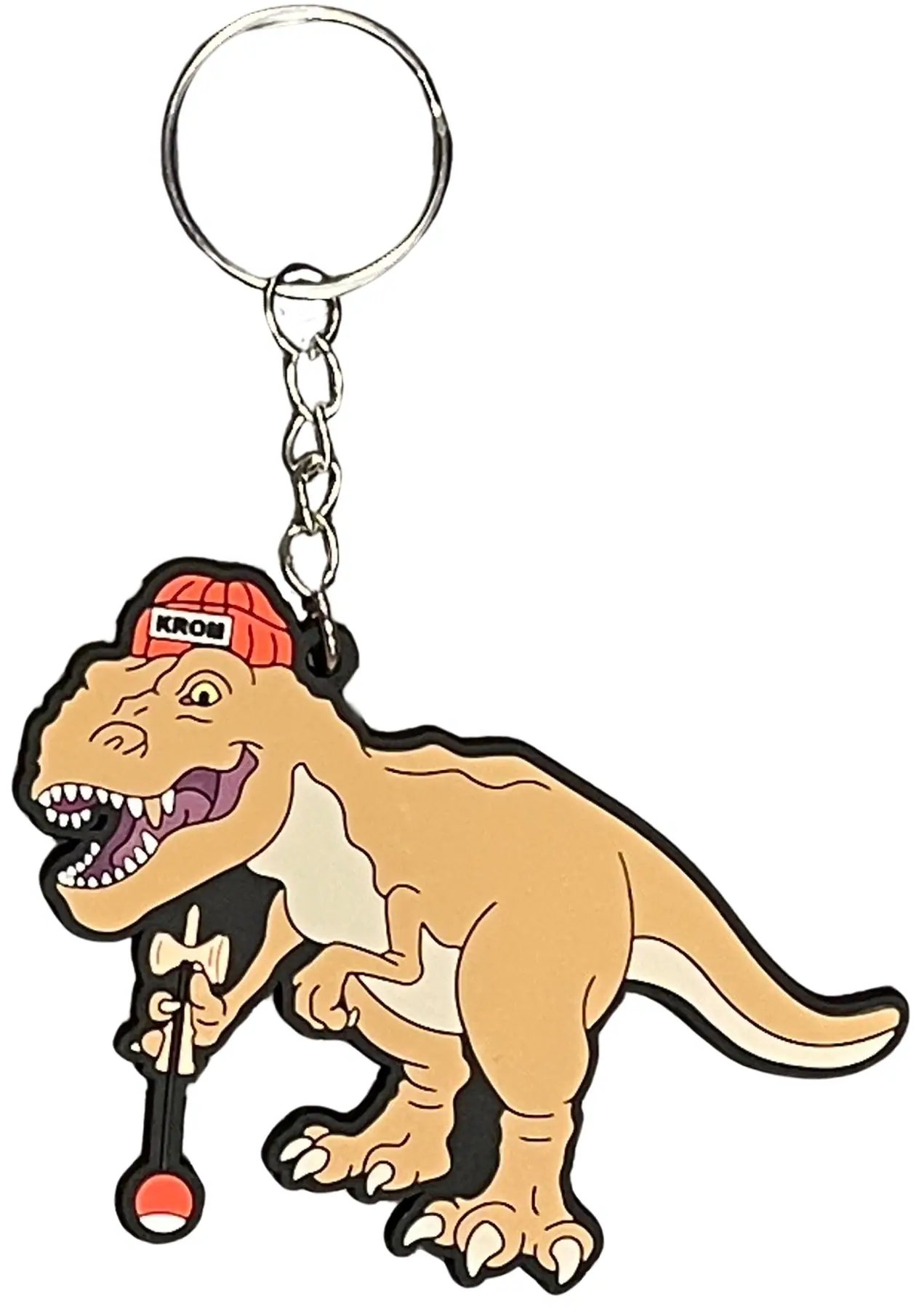 KROM Key Chain T-Rex (Černá)