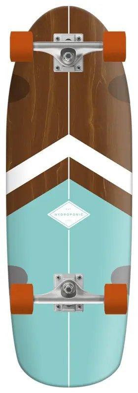 Hydroponic Rounded Complete Cruiser Skateboard (30"|Classic 3.0 Turquoise)