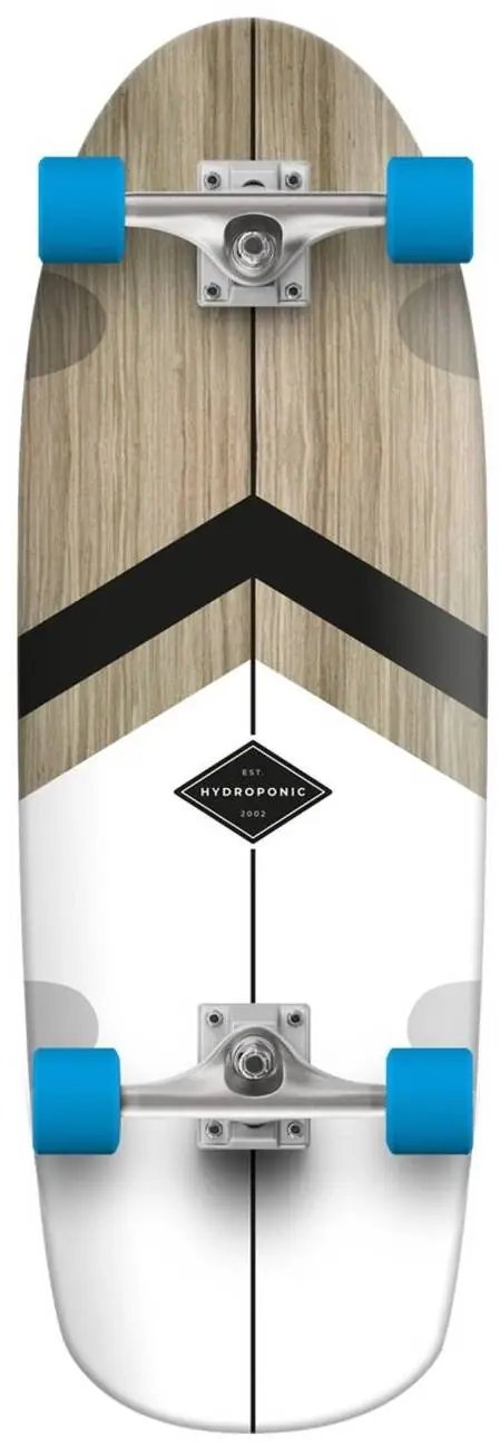 Hydroponic Rounded Complete Cruiser Skateboard (30"|Classic 3.0 White)