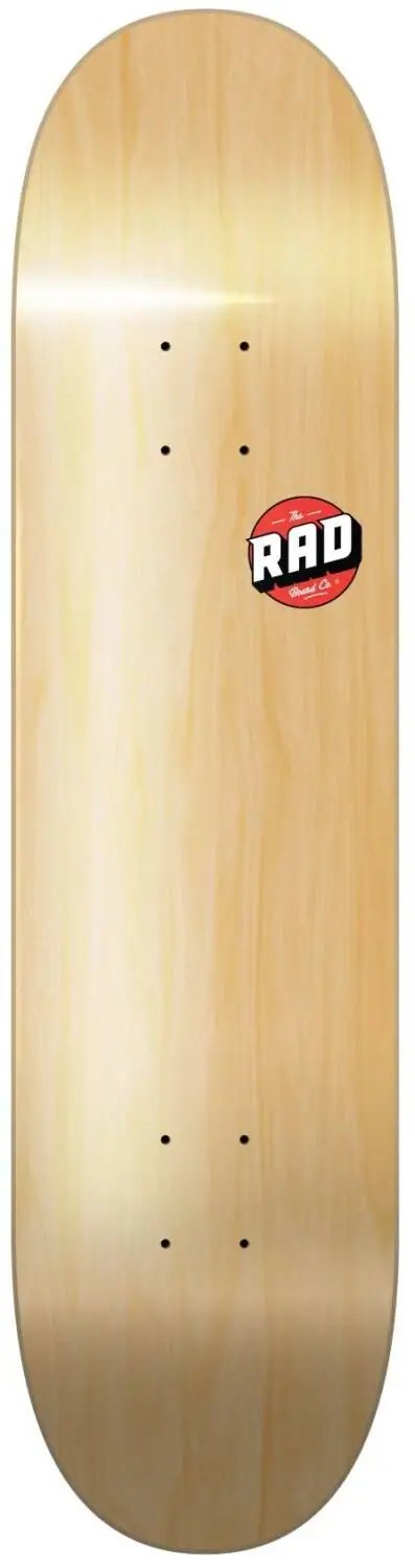 RAD Blank Logo Skate Deska (8.125"|Natural Maple)