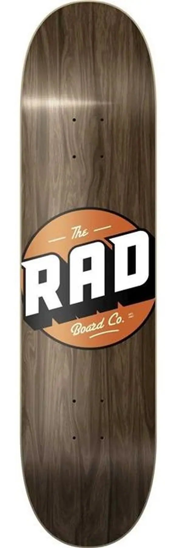 RAD Solid Logo Skate Deska (8.125"|Vintage Maple)