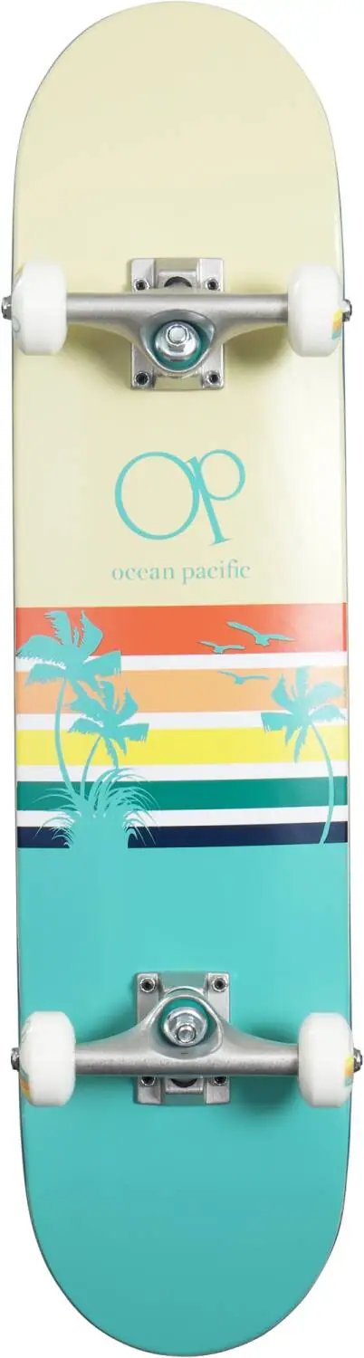 Ocean Pacific Sunset Skateboard Komplet (7.5"|Tyrkysová)