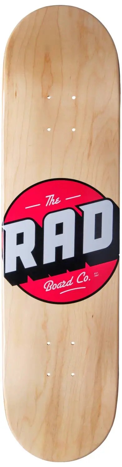 RAD Solid Logo Skate Deska (7.75"|Wood)