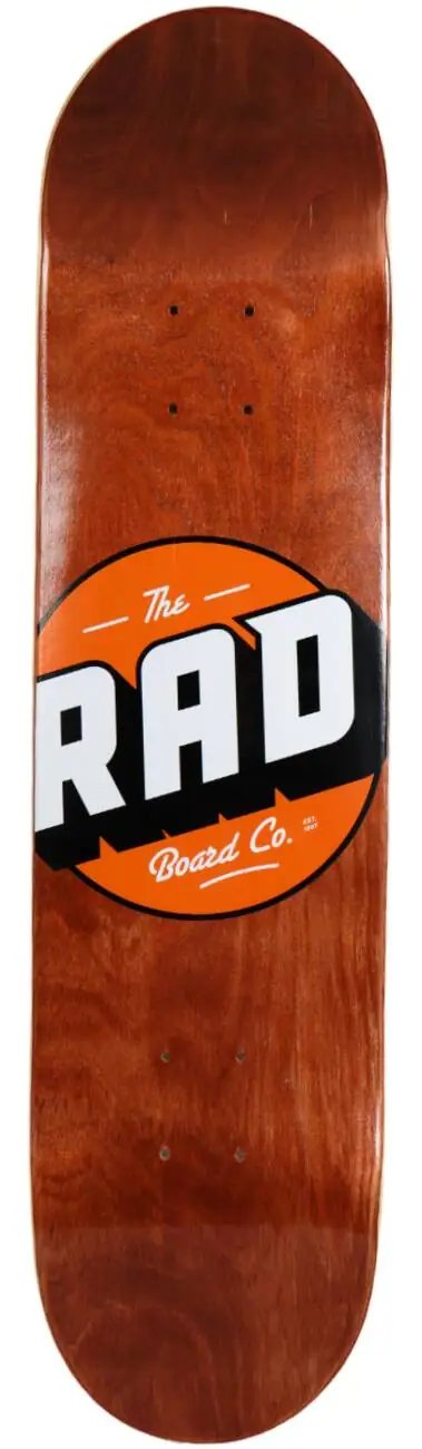 RAD Solid Logo Skate Deska (7.75"|Vintage Maple)