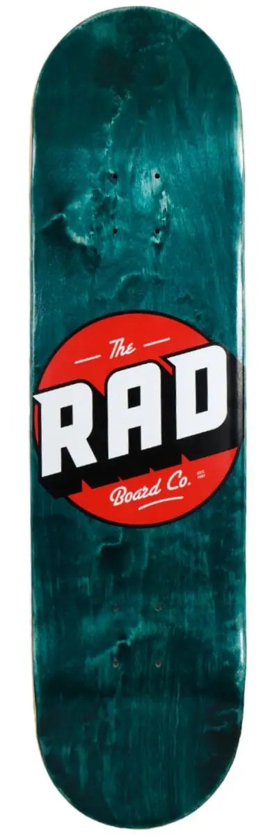 RAD Blank Logo Skate Deska (8.25"|Navy Maple)