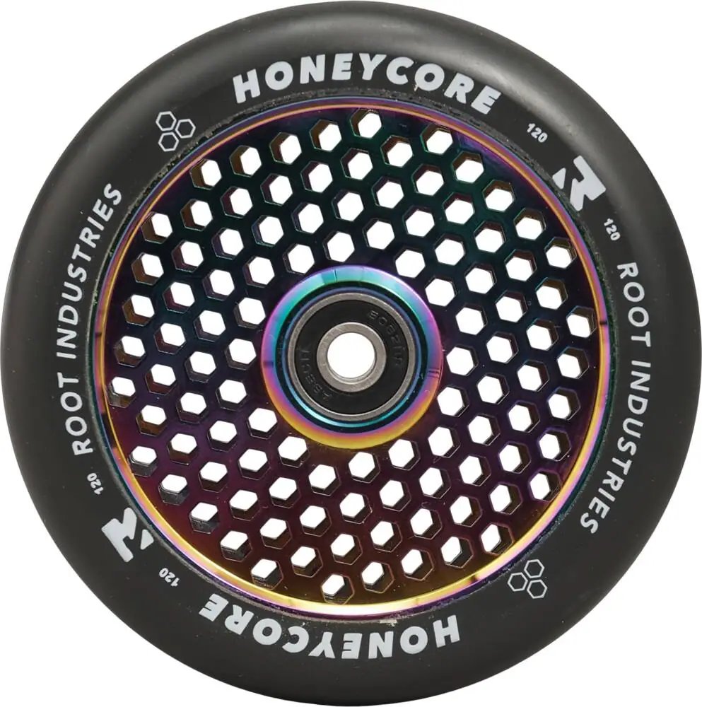 Kolečka Root Industries Honeycore black 120mm 2ks Neochrome