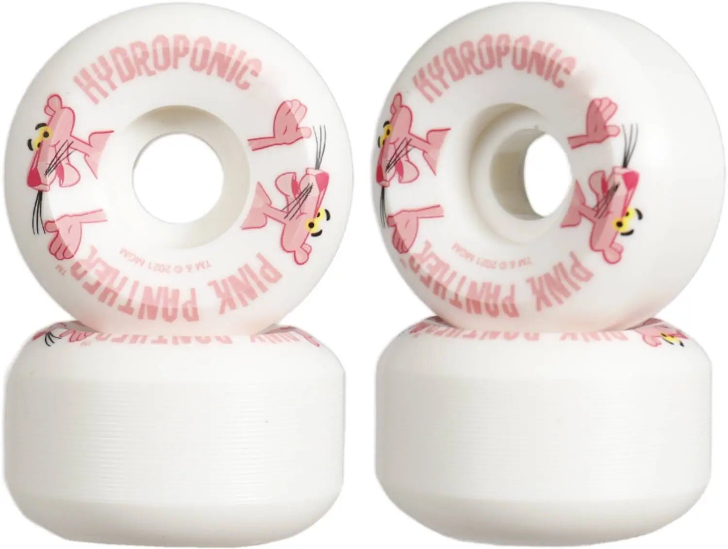 Hydroponic x Pink Panther Kolečka pro skateboard 4-Souprava (54mm|Bílá)