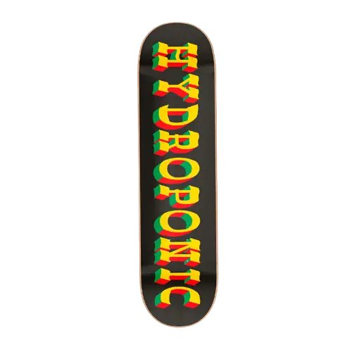 Hydroponic West Skate Deska (8.125"|Black-rasta)