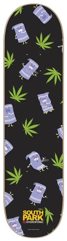 Hydroponic South Park Skateboard Deck (8.5"|Towelie)