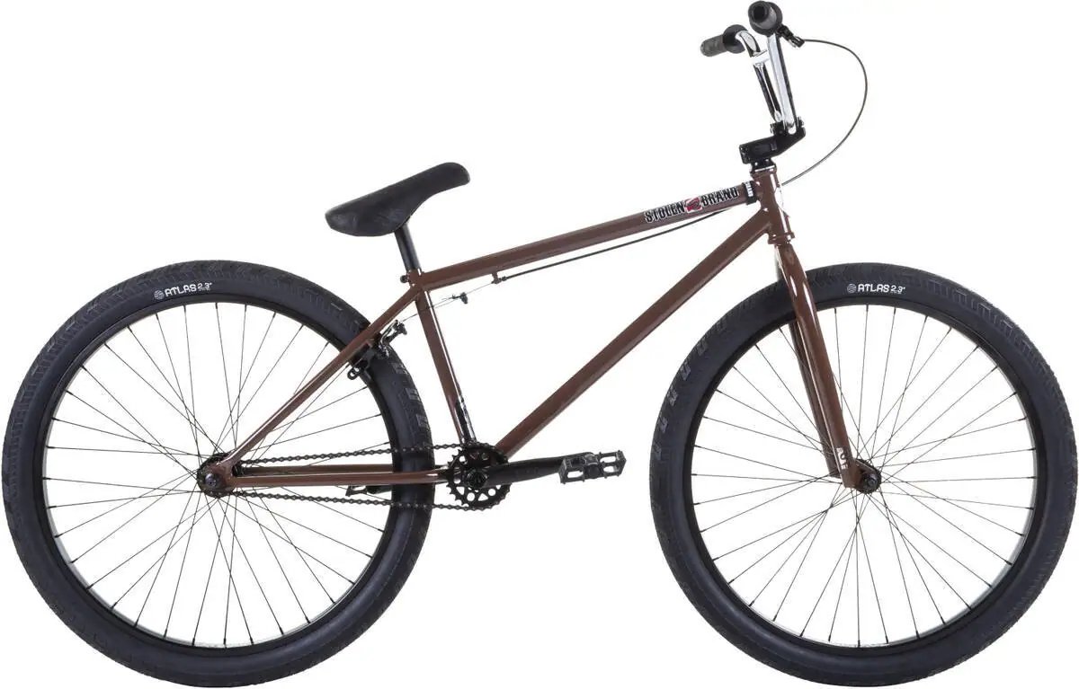 Stolen Zeke 26'' 2022 Cruiser Bike (22.3"|Dark Chocolate/Chrome)