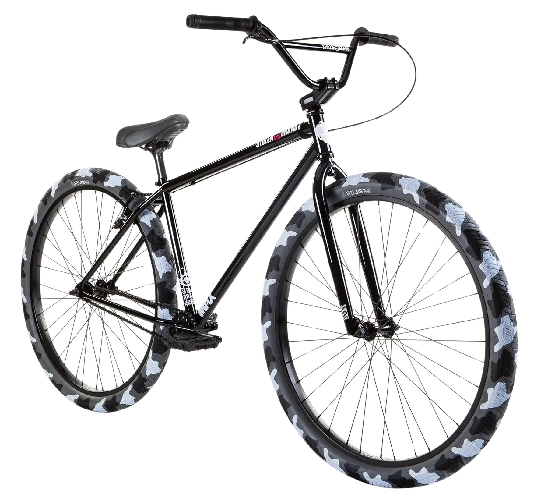 Stolen Max 29'' 2022 Cruiser Bike (23.25"|Black/Urban Camo)