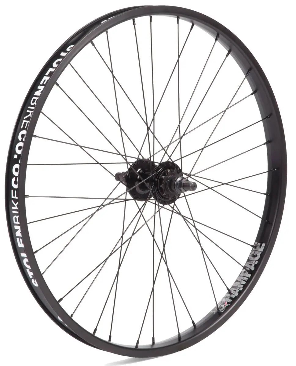 Stolen 24" Rampage Cassette Zadní Kolečko (Black|Right hand drive)