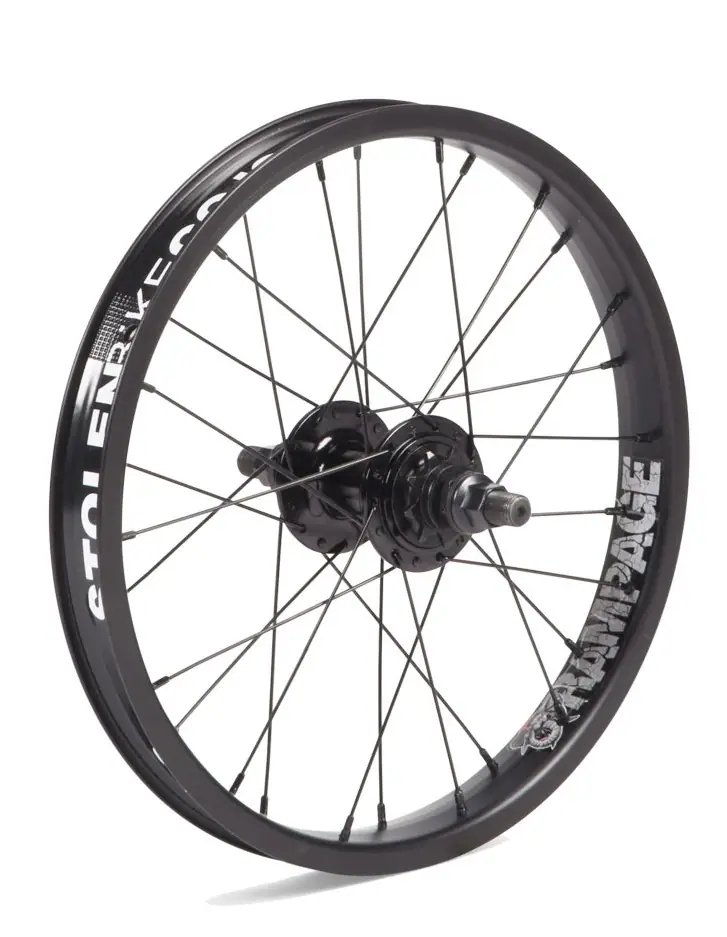 Stolen 16" Rampage Cassette Zadní Kolo (Černá|Right hand drive)