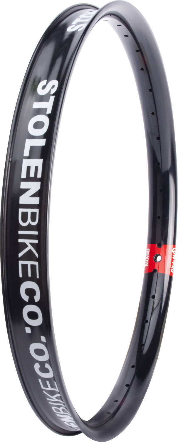 Stolen Low Pro 20" Welded Seam BMX Rim (20"|Anodized Black)