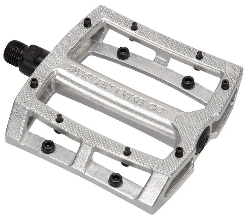 Stolen Throttle 9/16" Sealed Auminum BMX Pedals (Polished)