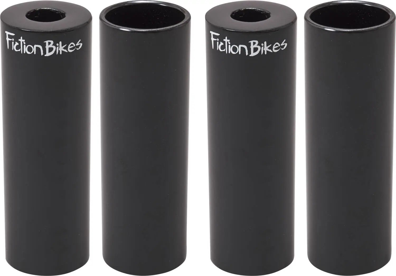 Fiction Ocelové freestyle BMX pegy (Černá|4 Pack)