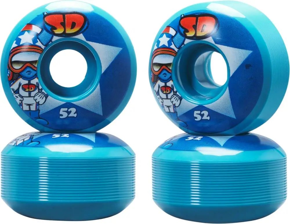 Speed Demons Characters Kolečka Na Skate 4-Balení (52mm|Stars)