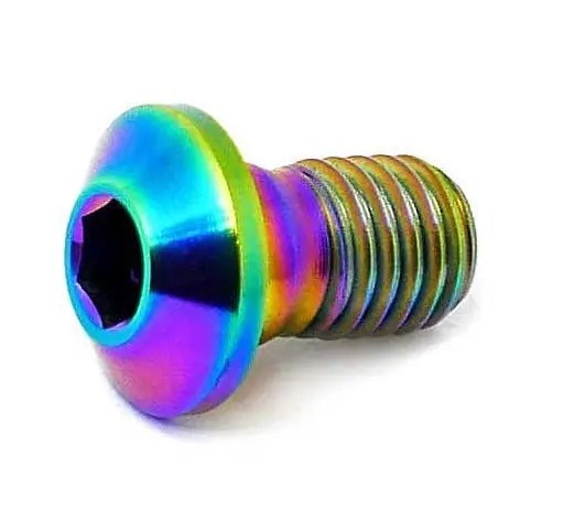 TLC Titanium BMX Šroub pro převodník (Rainbow)