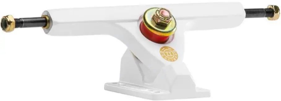 Caliber II 10" 44 Degree Longboardové Trucky (10"|White/Gold)