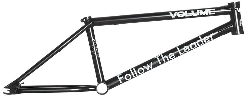 Volume x Follow the Leader Freestyle BMX Rám (20.75"|Ed Black)