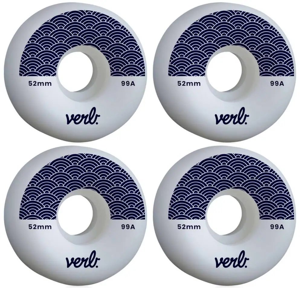 Verb Wave Kolečka Na Skate 4-Balení (52mm|Navy)