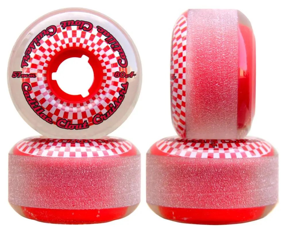 Cadillac Clout Cruiser Kolečka pro skateboard 4-Souprava (57mm|Smoke)