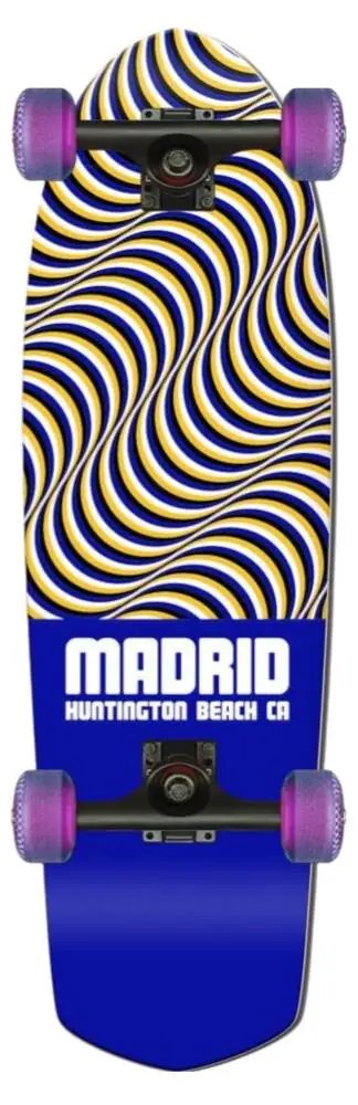 Madrid Complete Cruiser Board (28.5"|Illusion Blue)