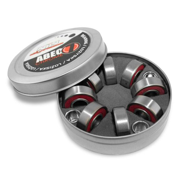 ABEC 7 RS CHROME LOŽISKA NILS EXTREME (8 KS BOX)