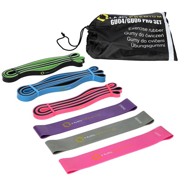 Set fitness gum HMS PREMIUM GU04 GU06 PRO